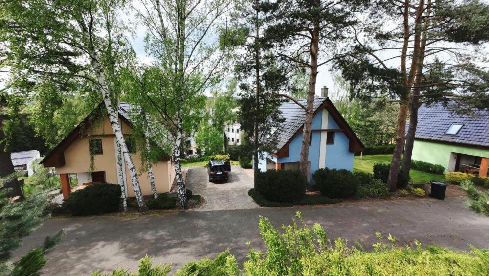Chaty Kolodeje-Ubytovani U Reky V Soukromem Arealu-Blue Kolodeje nad Luznici Zewnętrze zdjęcie